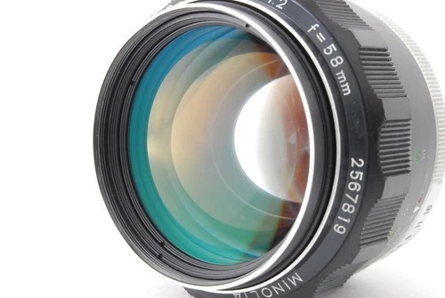 Minolta rokkor objektiv 58 - minolta,