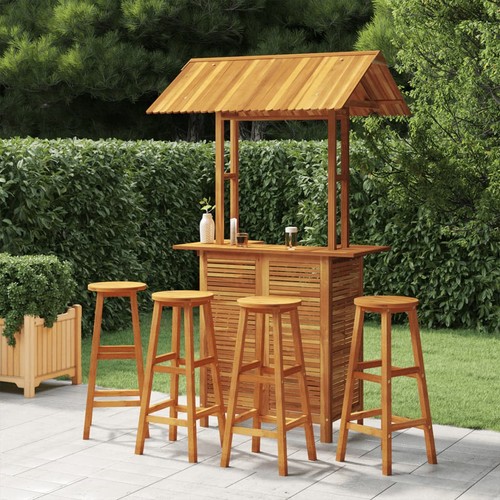 Gartenbar set massivholz - set,