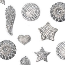 Brosche Strassbrosche