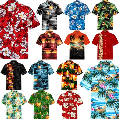 Hawaii hemd 8xl - hemd,