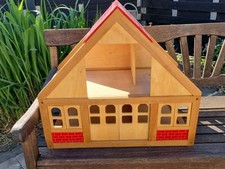 Großes Puppenhaus  aus Holz, 2 Etagen 62 x 35,5 x 57cm , stabil