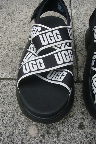 Plateausandalette von ugg - plateausandalette,