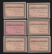 HOCKENSBÜLL   6x 50 Pfennig