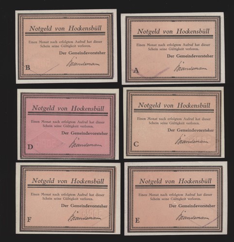 Hockensbüll 50 pfennig - 50,