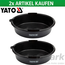 2 YATO 7 LITRE DRIP TRAY OLD