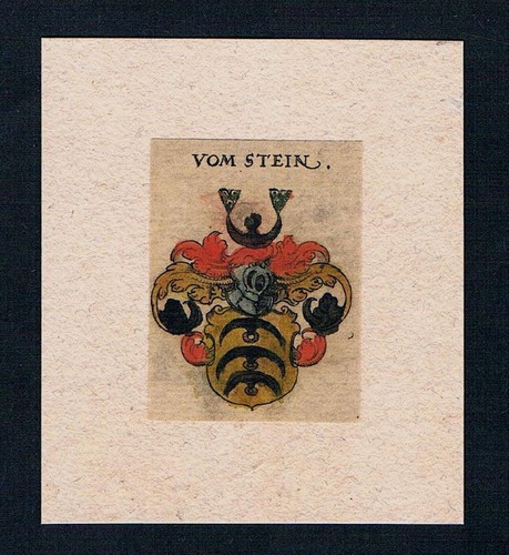 Vom stein wappen adel - 17.jh.,