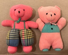 2 X Sterntaler Bär Rosa Pink
