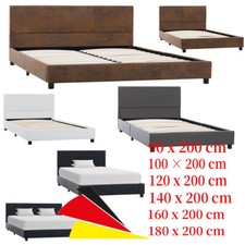 Kunstleder Bett Bettgestell