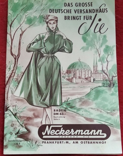 Neckermann broschüre 50er - neckermann, broschüre,50er