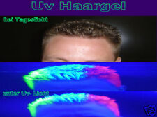 unsichtbares Haargel (63,33€/L) Schwarzlicht Deko Uv Fasching Set Blacklight