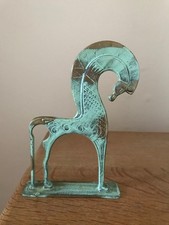 Vintage griechisches pferd - vintage,