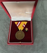 Ehrenzeichen Heiligen Stephanus Medaille Wien Österreich Orden Etui Nachlass