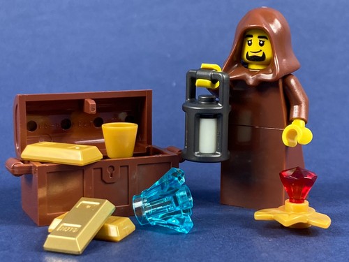 Lego priester braun mönch - braun,