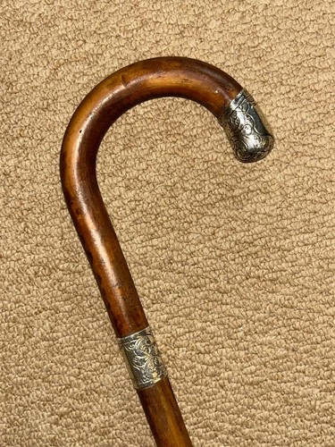 Antiker malakka gehstock stock - malakka,