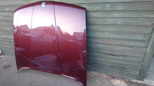 Bmw e34 motorhaube burgundrot - burgundrot,