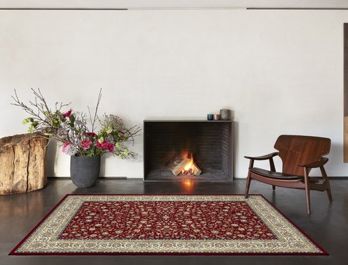 Teppich isfahan rot - teppich,