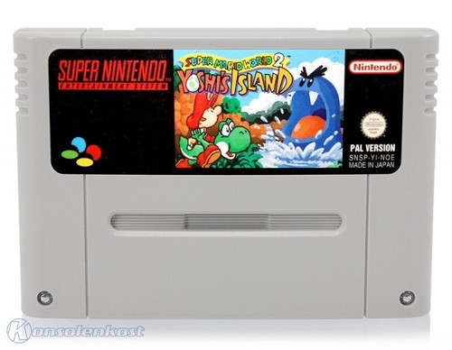 Nintendo snes spiel super - -,