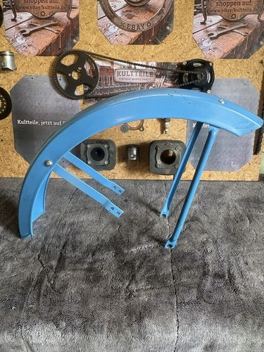 Schutzblech vorne blau - vorne,