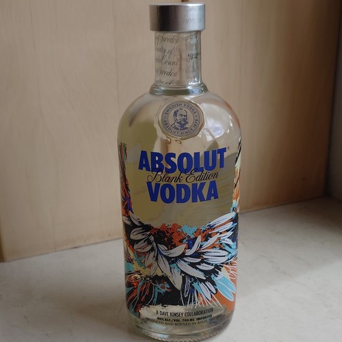 Absolut vodka blank edition - blank,