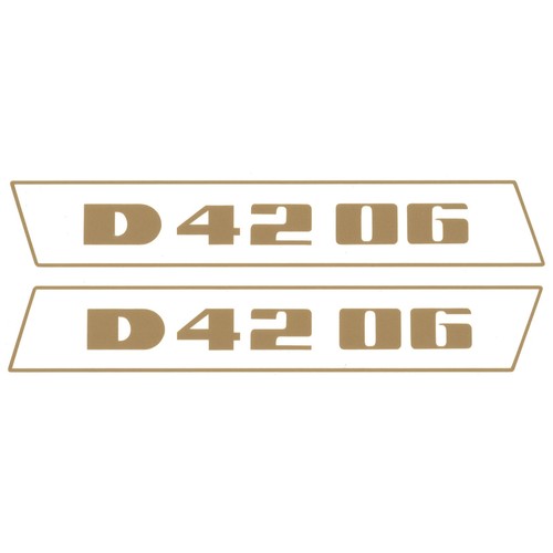 Deutz d4206 gold bis - gold, 1974