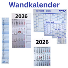 Wandkalender 2026 Kalender DIN