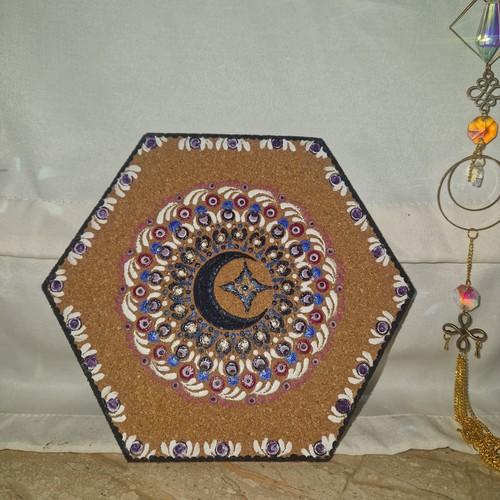 Wandbild kork moonart - moonart, mond