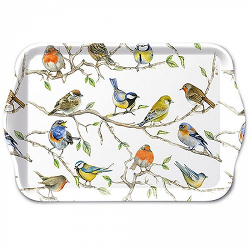 Deko tablett melamin 21x13cm - tablett,