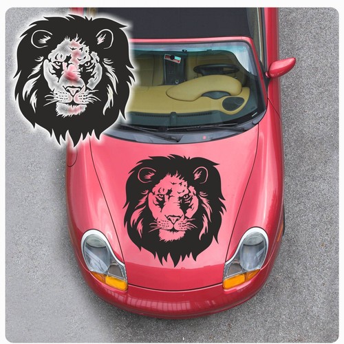 Tribal löwe autoaufkleber - löwe,