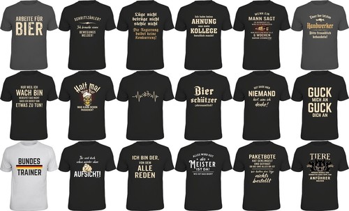 Herren shirts handwerker - herren, t-shirts