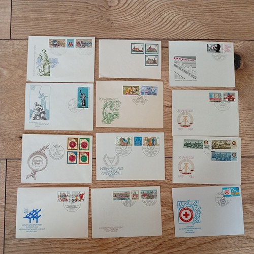 Ersttagsbriefe ddr 12 - ddr,
