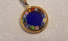 Anhänger millefiori italien - anhänger,