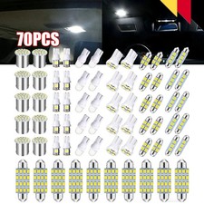 70teiliges Set Innenraumbeleuchtung Lampe LED Auto Licht SMD Birne Leselicht 12V