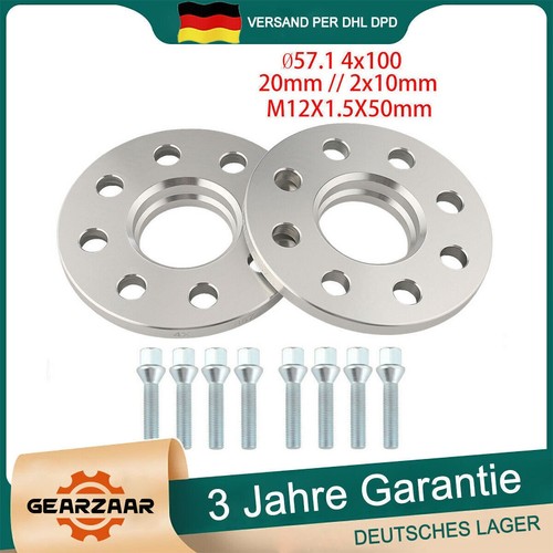 20mm 2x10mm spurverbreiterung - 2x10mm,