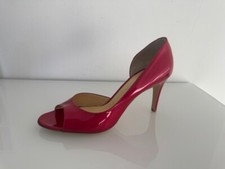 Damen Schuhe Pumps Peeptoes Gr. 41 , Rot, Pink