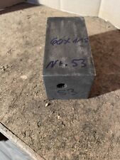 Vierkantstahl  60 X 60 X 115 Vierkant Flacheisen Flachstahl Eisen Klotz 4KT 53