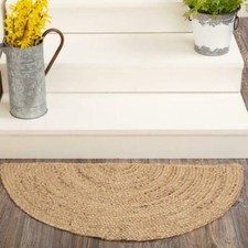 Teppich halbmond 100 natur - 100%,
