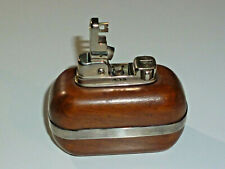 ROWENTA TABLE LIGHTER W. RING MADE OF 835 SILVER - TISCHFEUERZEUG - GERMANY