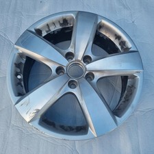 1x Alufelge 17 Zoll 6.5" 5x112 33ET Glanz Silber 5N0601025 VW Tiguan Rim Wheel