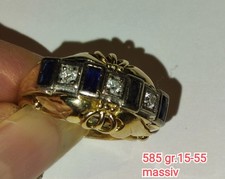 585 echt Gold Vintage Ring Massiv