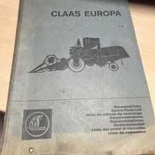 Claas europa ersatzteilliste - claas,