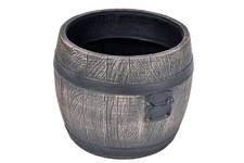 Pflanzkübel BOLERO, Fass, Kunststoff