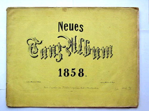 Neues tanz album 1858 - 1858",
