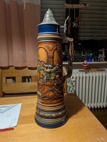 Alter bayrischer bierkrug - bayrischer,
