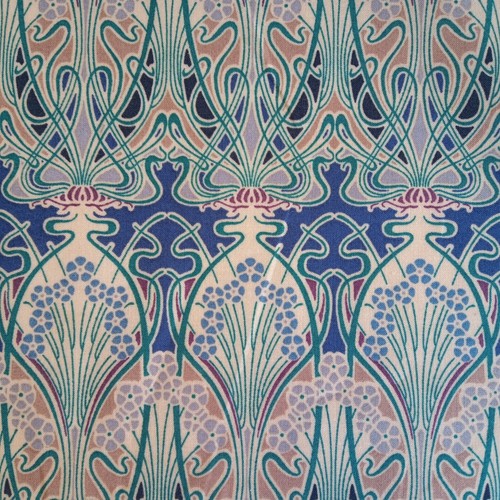 Blau ianthe rasen baumwolle - blau,