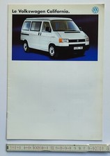 *** 1992 VW T4 California Camping Bus Prospekt Autoprospekt