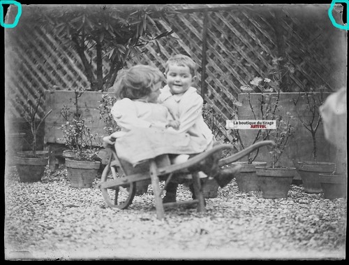 Alte foto glasplatte negativ - alte,
