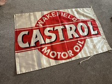 Castrol Ölfahne doppelseitig 