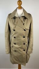 G-STAR Correct Line Damen Gr. S Trenchcoat Kurzmantel khaki 100% Baumwolle 902