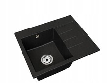Spülbecken aus schwarz