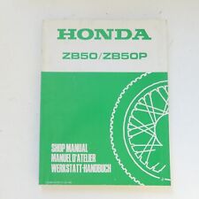 Honda ZB 50 P Monkey original Werkstatthandbuch Reparaturanleitung Handbuch